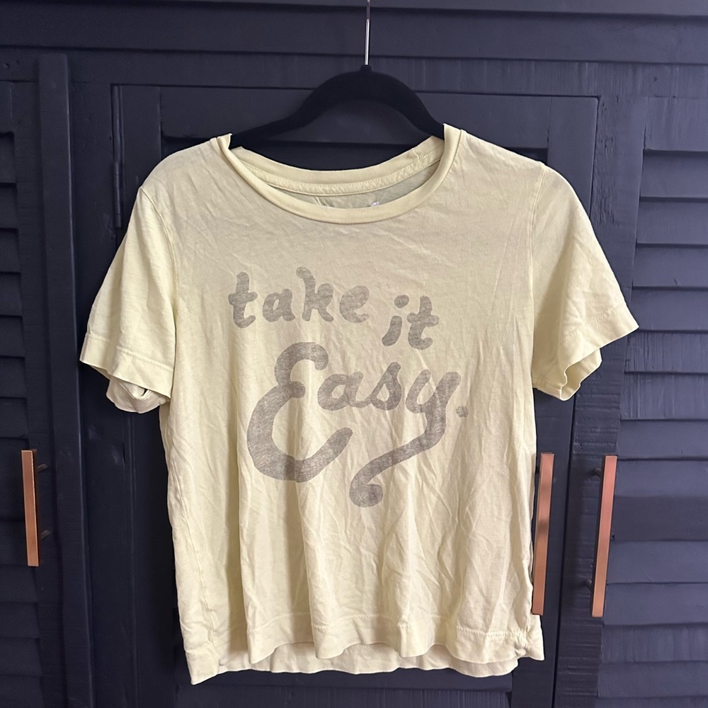 Sol Angeles x anthropology tee size small